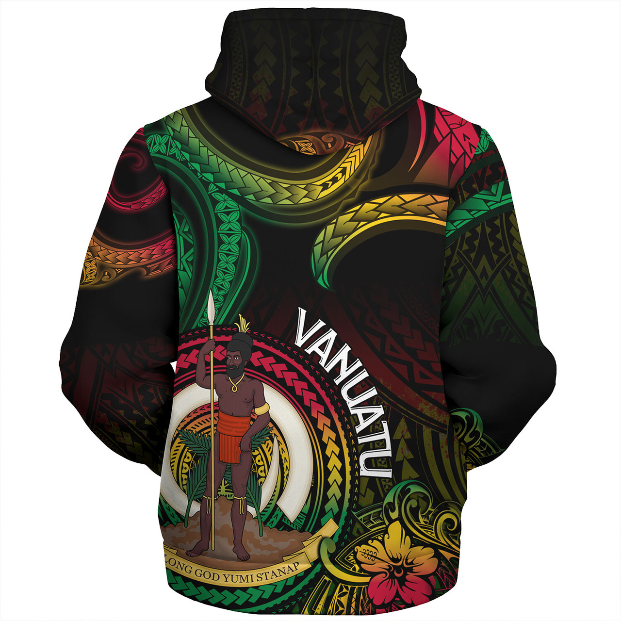 Vanuatu Sherpa Hoodie Custom Special Style