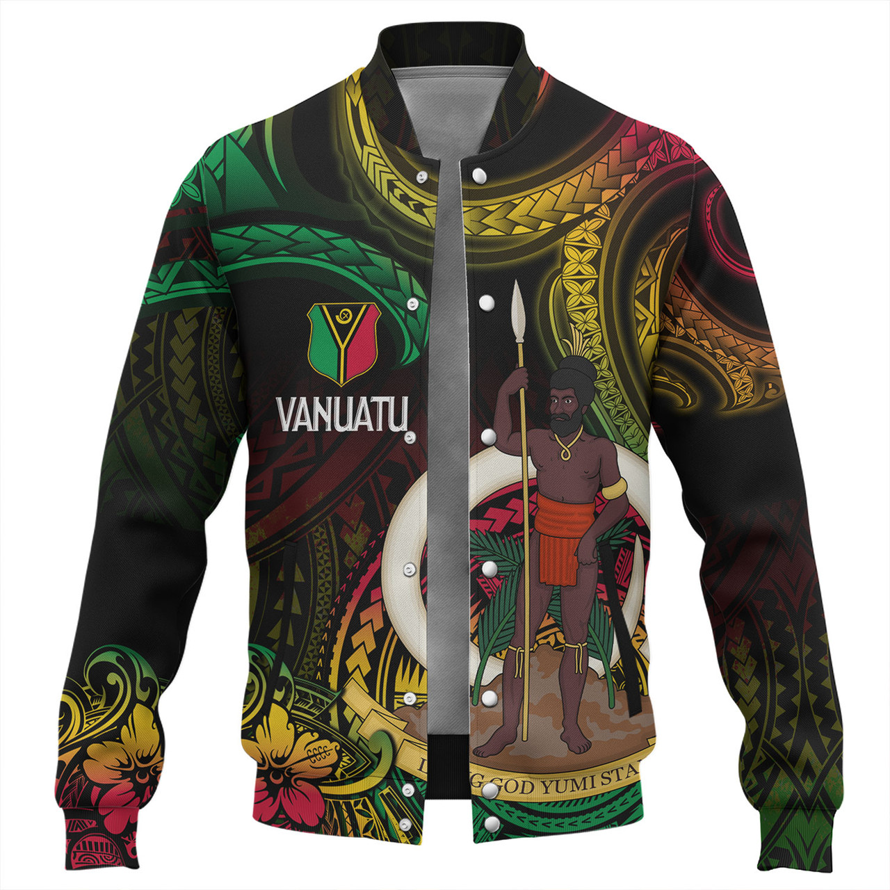 Vanuatu Baseball Jacket Custom Special Style