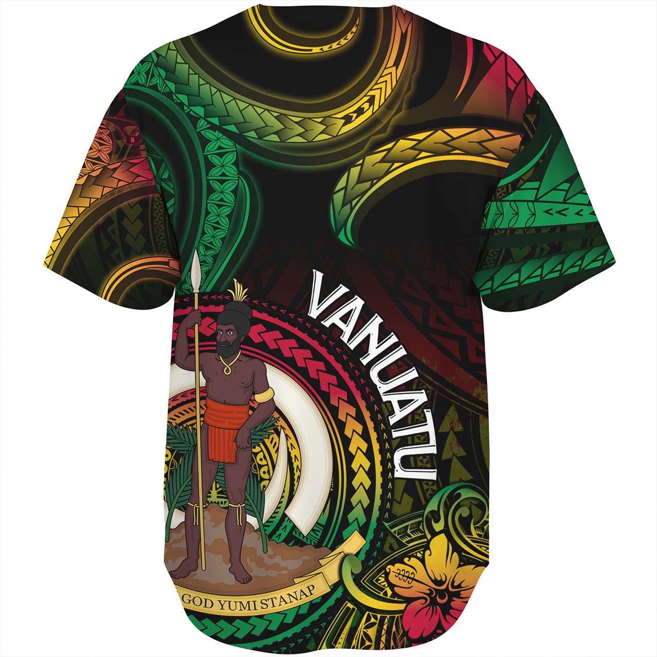 Vanuatu Baseball Shirt Custom Special Style