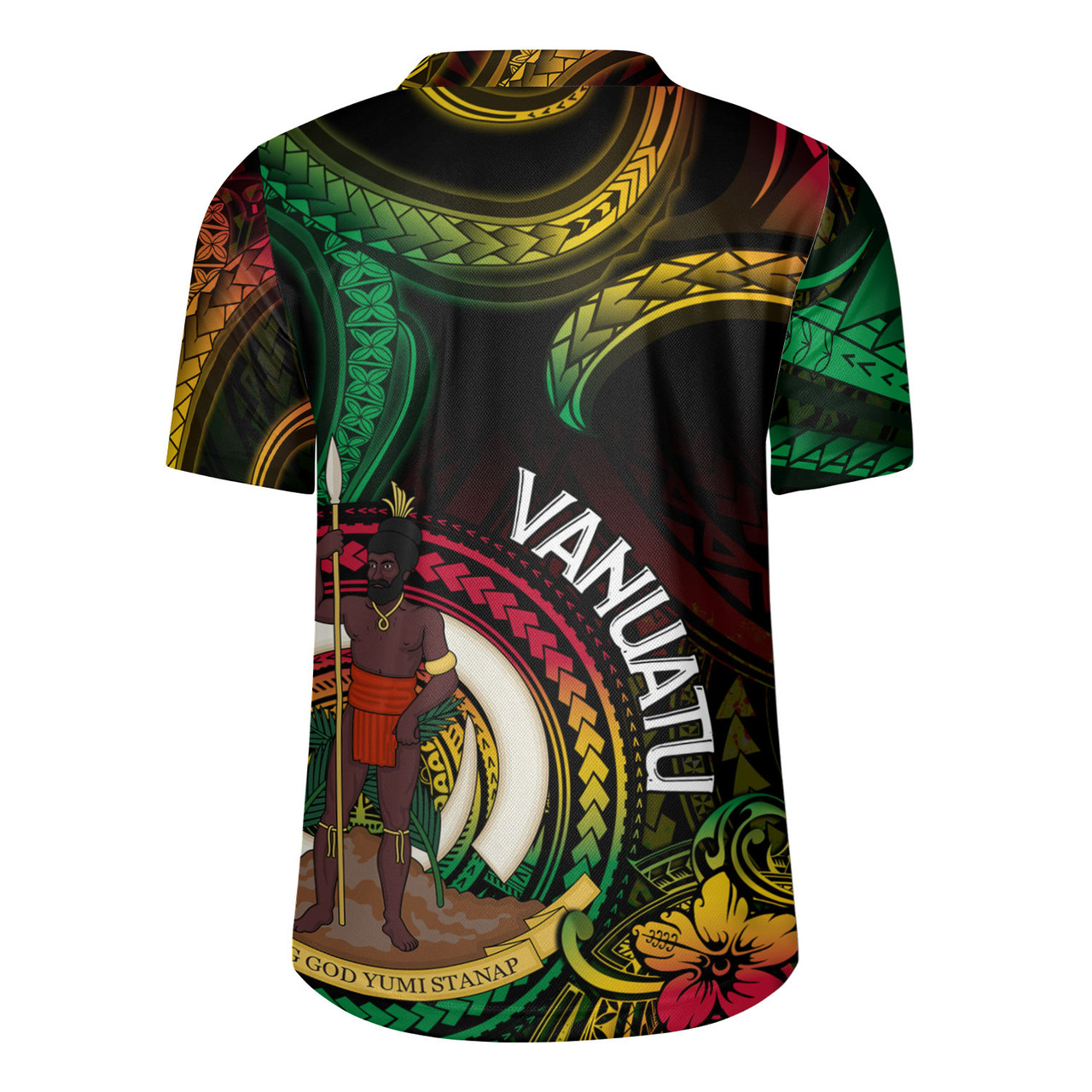 Vanuatu Rugby Jersey Custom Special Style