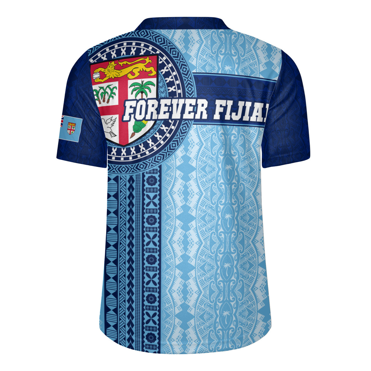 Fiji Rugby Jersey - Custom Forever Fiji Tapa Pattern Design