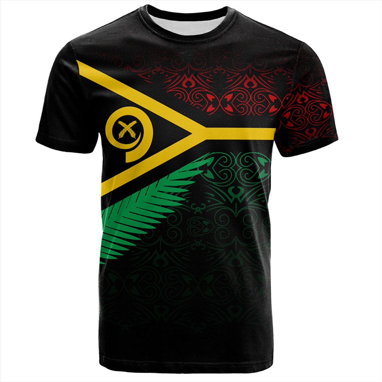 Vanuatu T-Shirt Melanesia Tribal Pattern