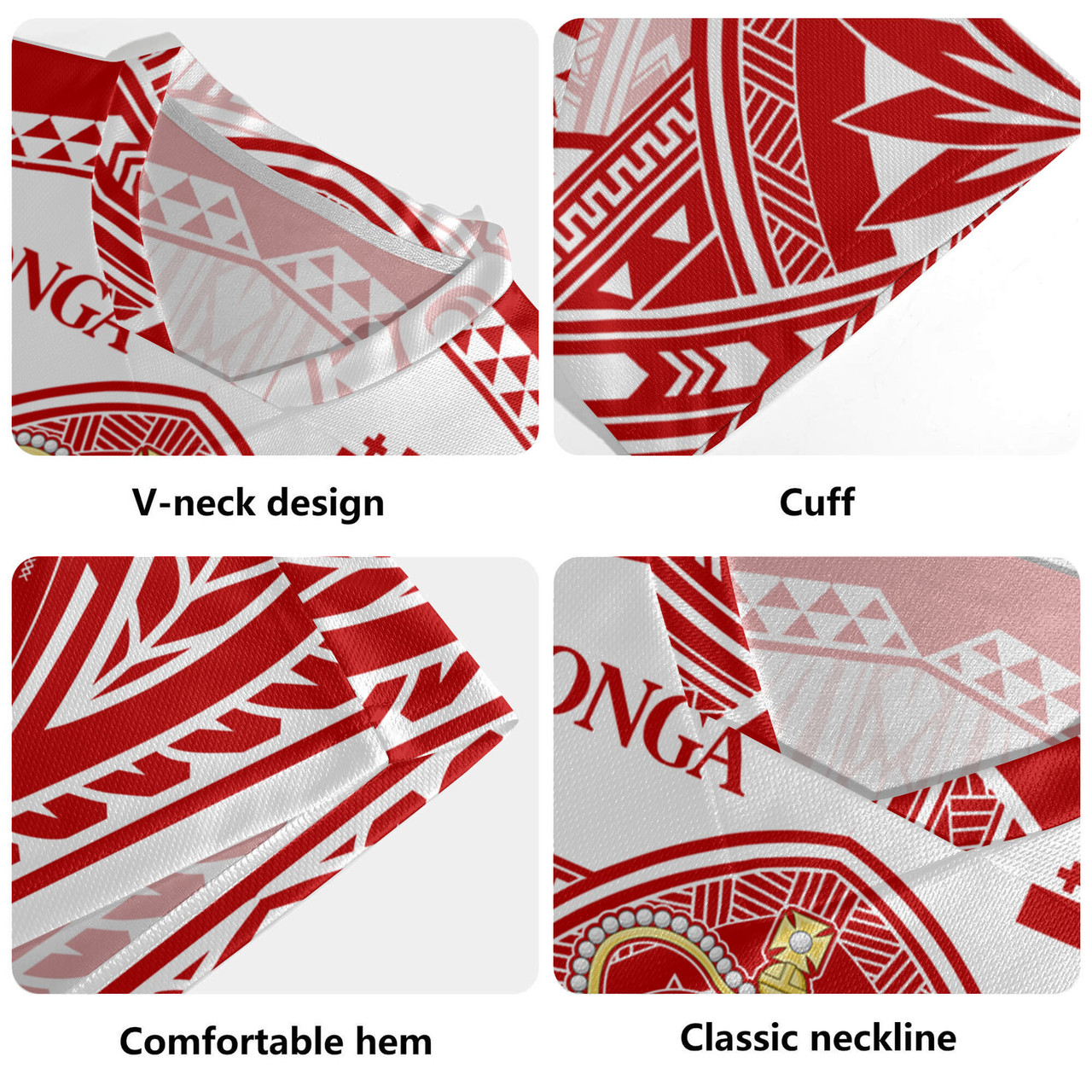 Tonga Rugby Jersey Seal Tribal Flag Color Design