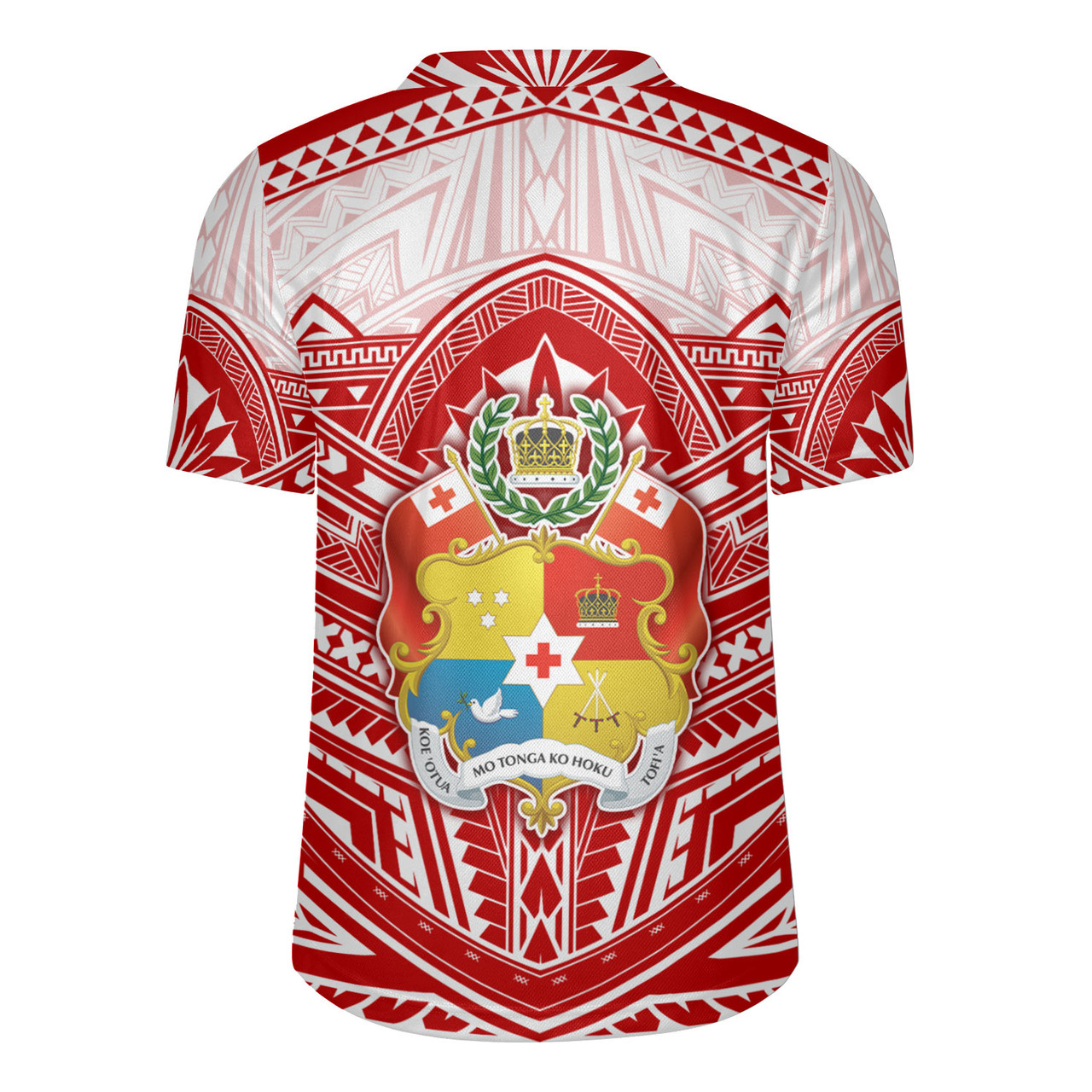 Tonga Rugby Jersey Seal Tribal Flag Color Design