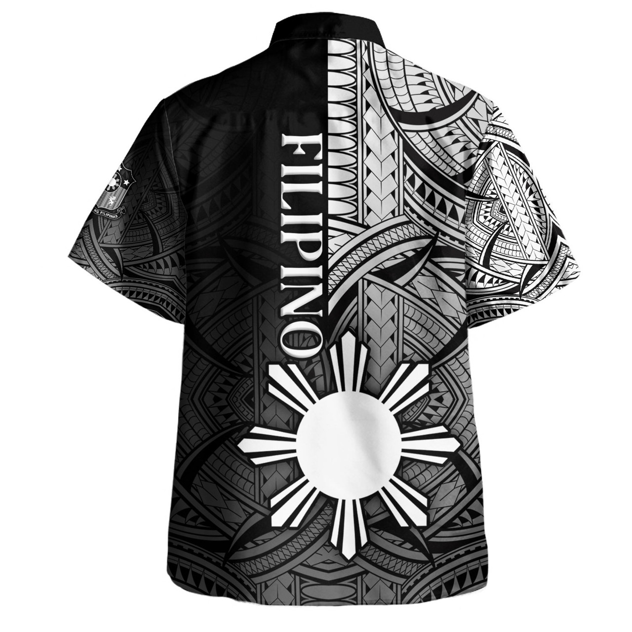 Philippines Filipinos Hawaiian Shirt Cool Filipino Tribal Tatau Style