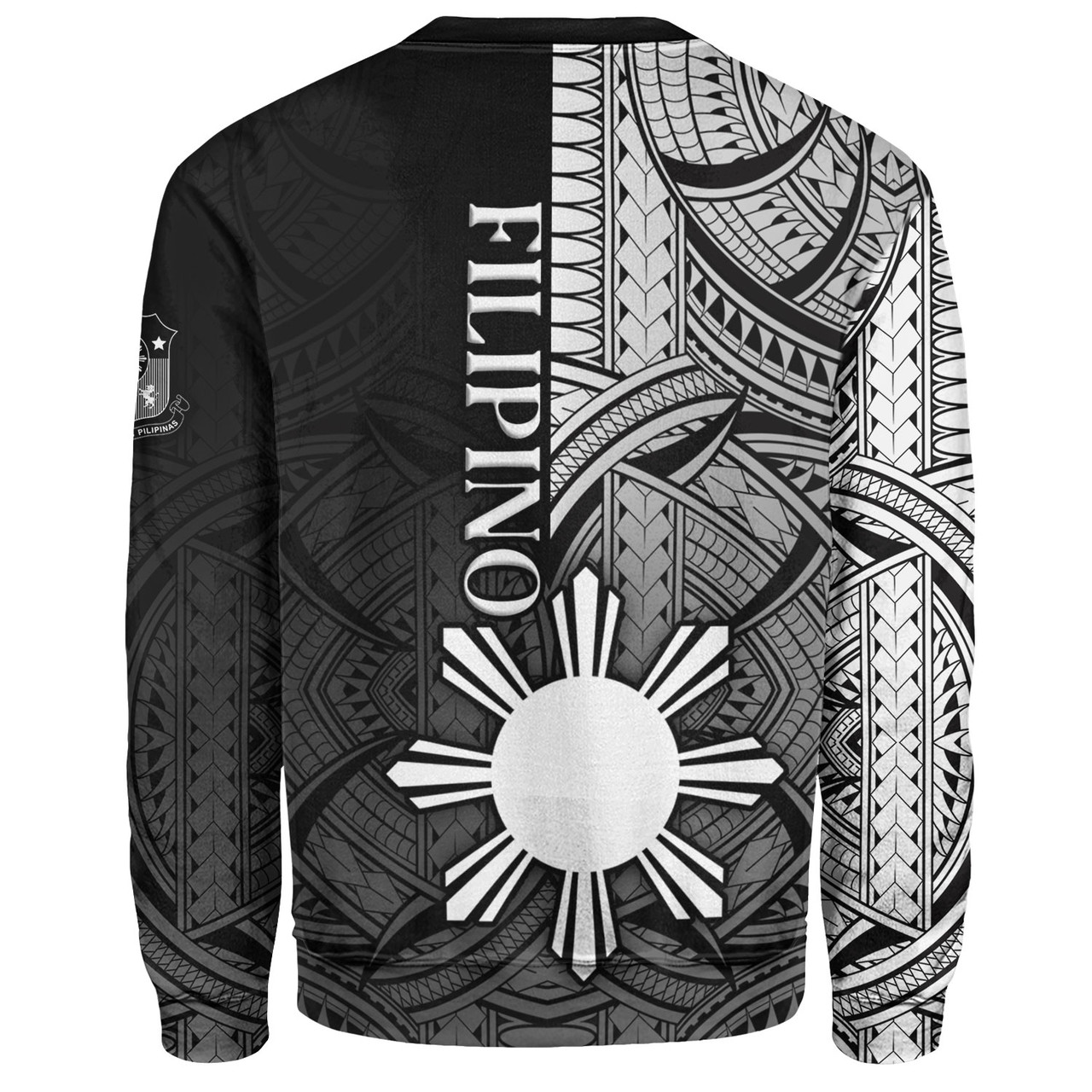 Philippines Filipinos Sweatshirt Cool Filipino Tribal Tatau Style