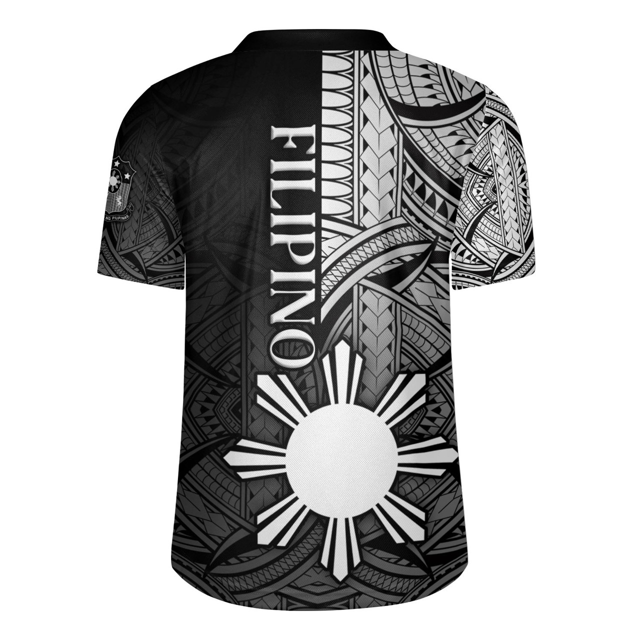 Philippines Filipinos Rugby Jersey Cool Filipino Tribal Tatau Style