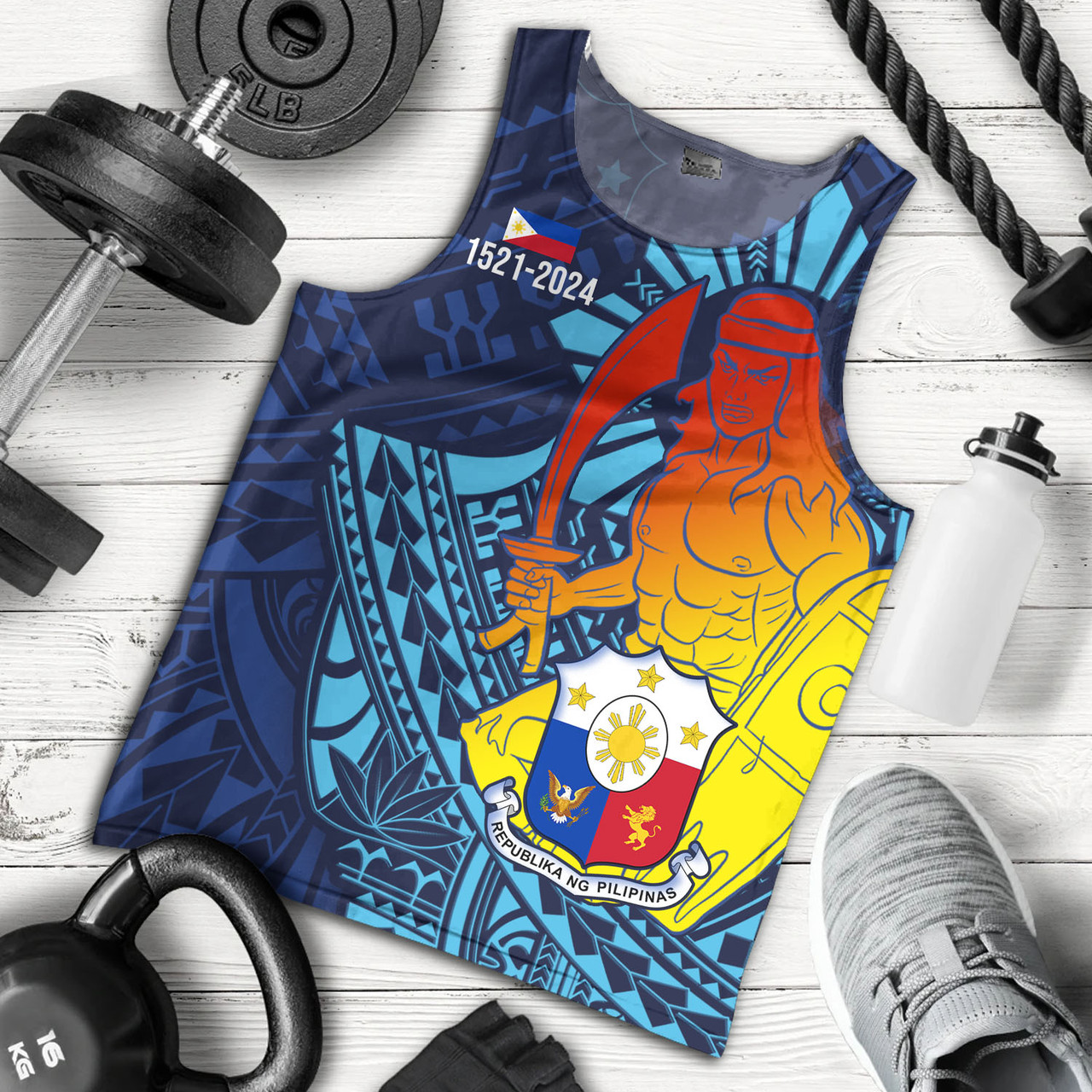 Philippines Filipinos Tank Top King Lapu Lapu Special Style