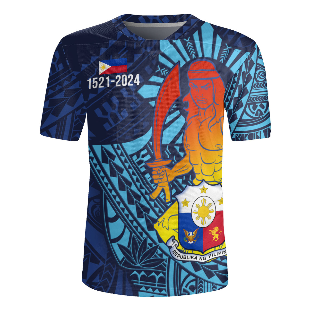 Philippines Filipinos Rugby Jersey King Lapu Lapu Special Style