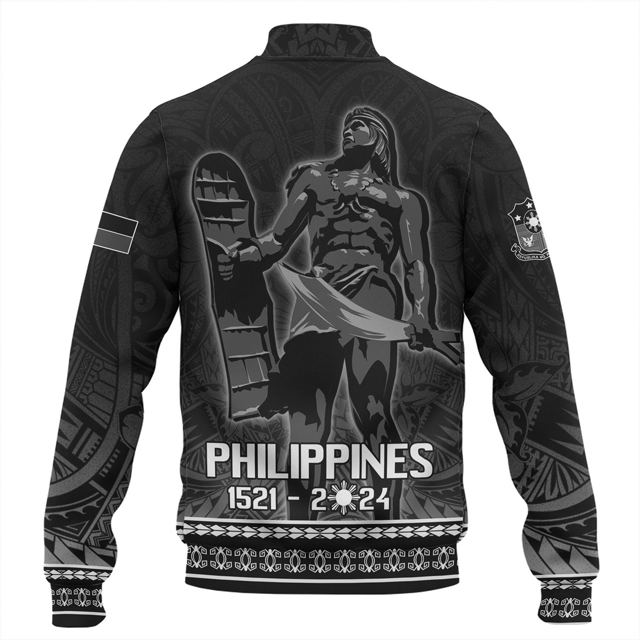 Philippines Filipinos Baseball Jacket Lapu Lapu Proud Of My King