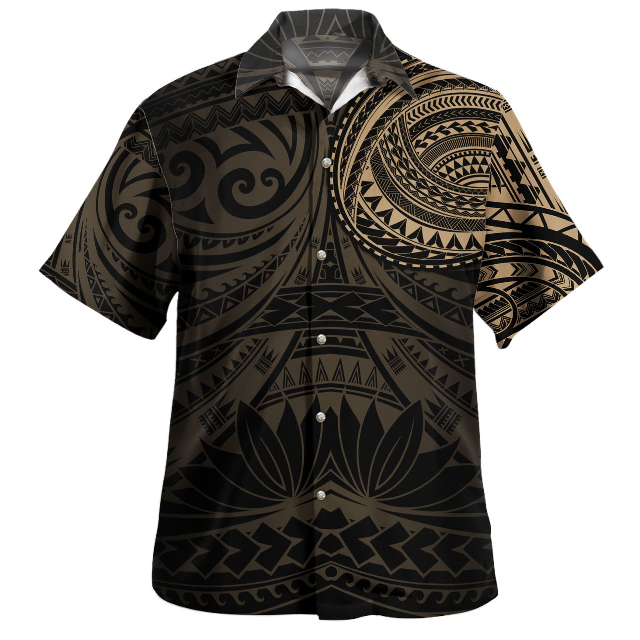 Polynesian Hawaiian Shirt Polynesian Pattern Special Design