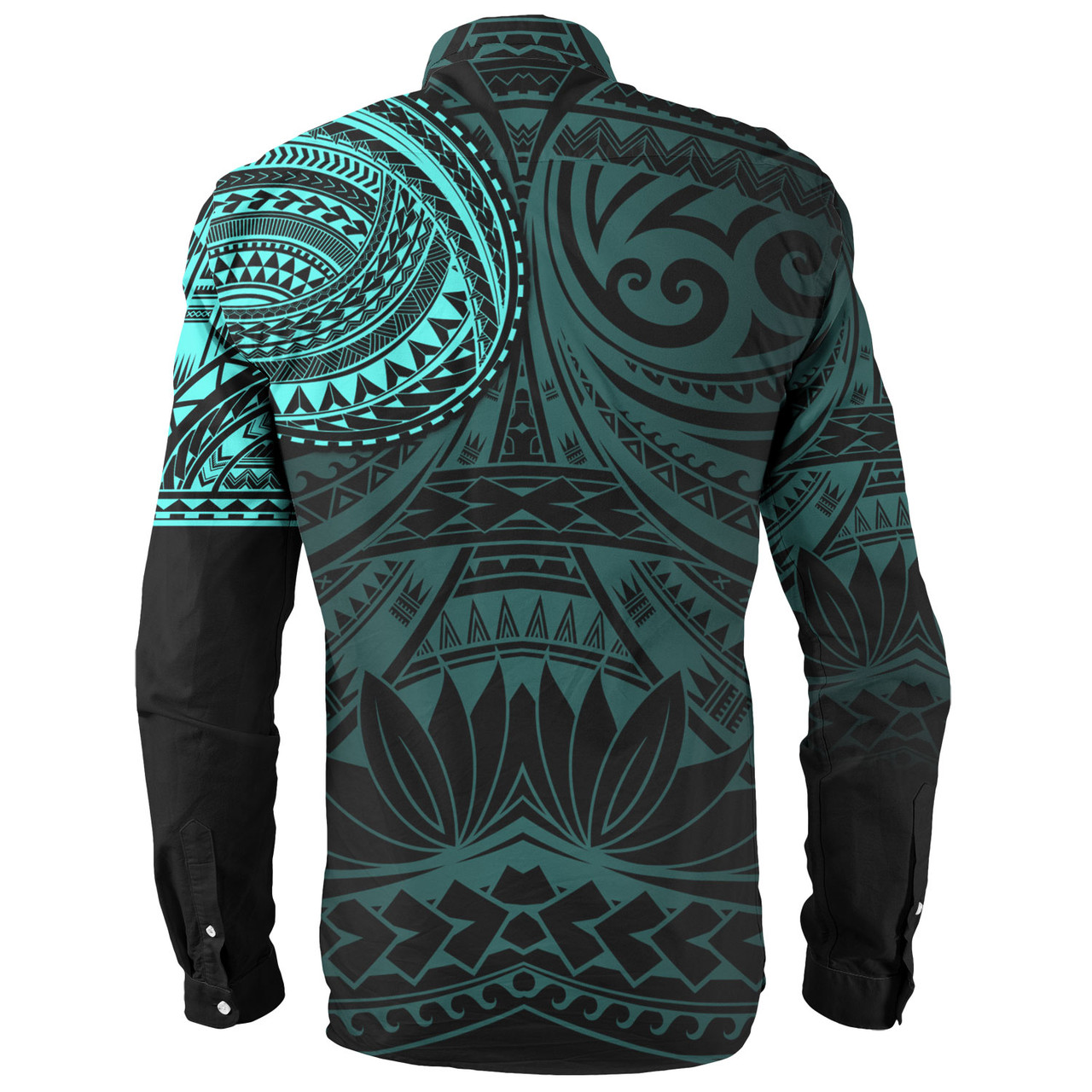 Polynesian Long Sleeve Shirt Polynesian Pattern Special Design