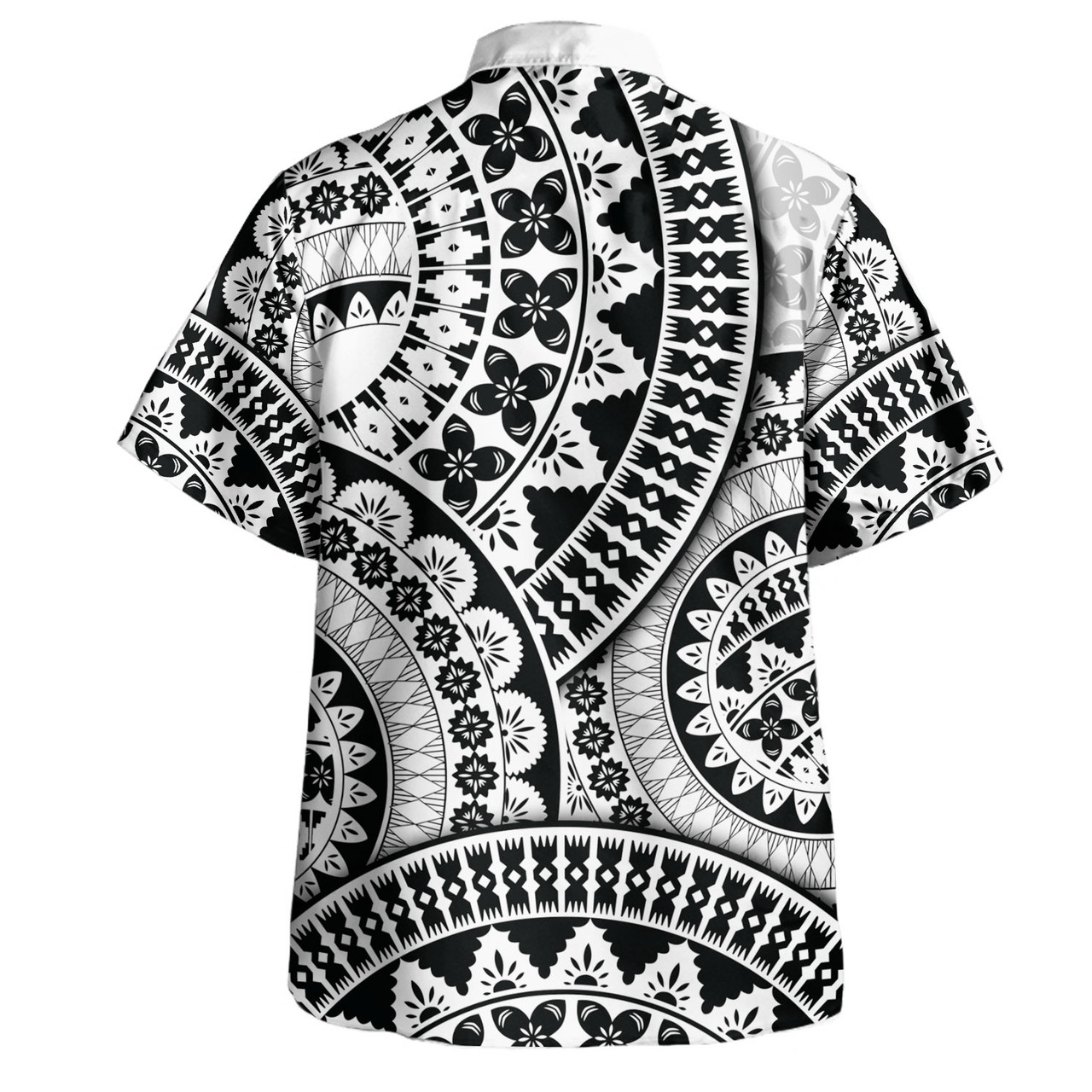 Fiji Hawaiian Shirt Bula Fijian Circle Pattern Design