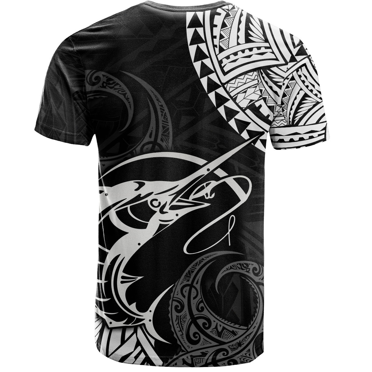 Hawaii T-Shirt Go Fishing Polynesian Tribal Patterns