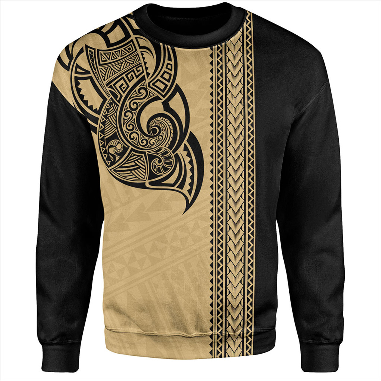 Hawaii Sweatshirt Polynesia Tribal Tattoo