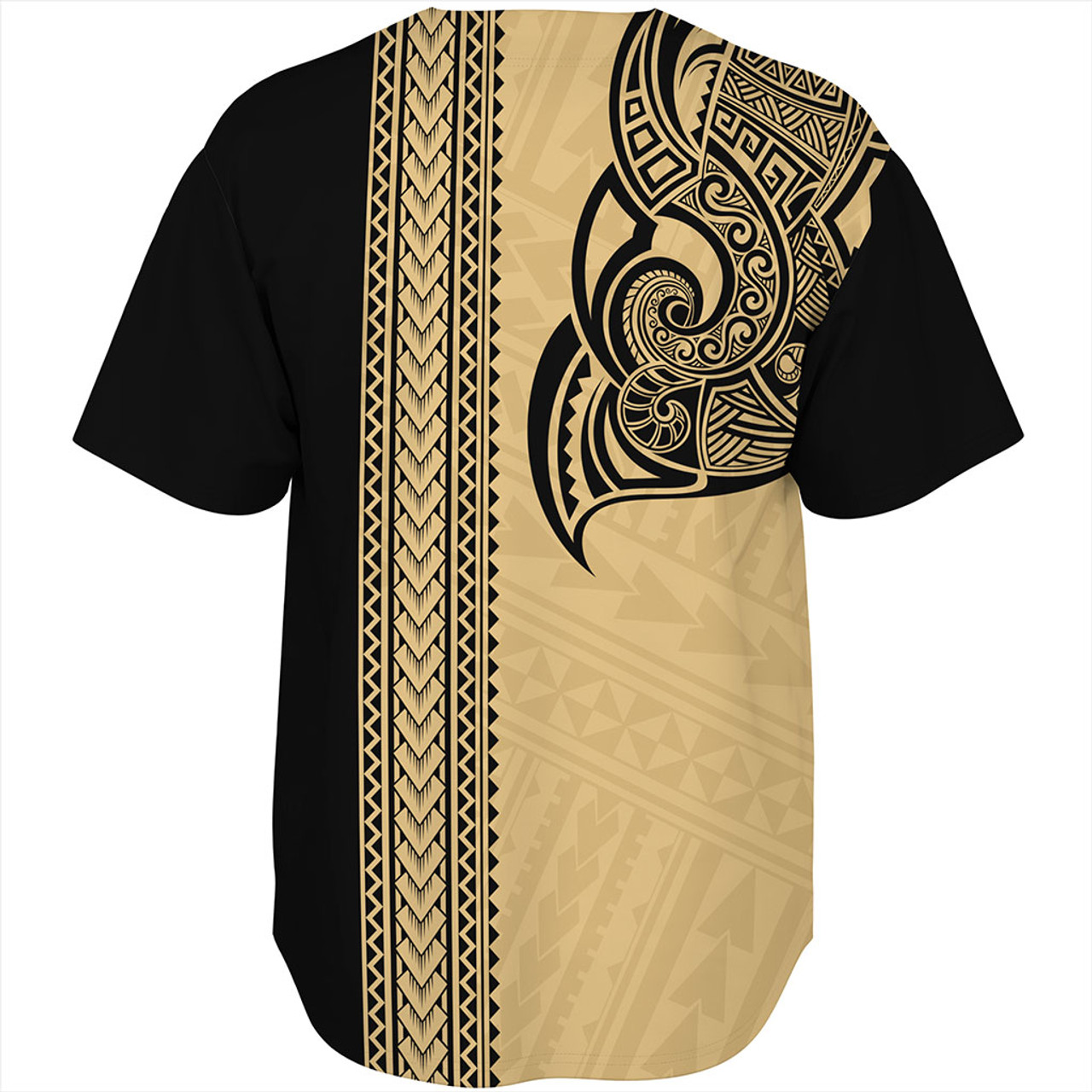 Hawaii Baseball Shirt Polynesia Tribal Tattoo