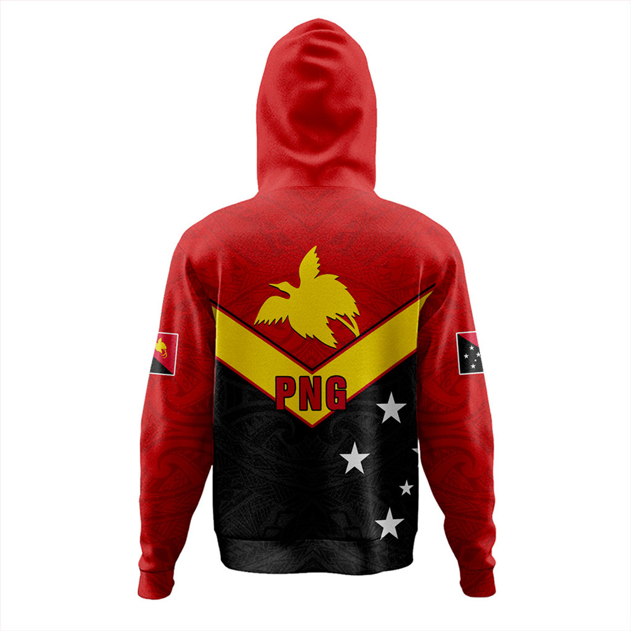 Papua New Guinea Hoodie PNG Tribal Melanesia Sport Style