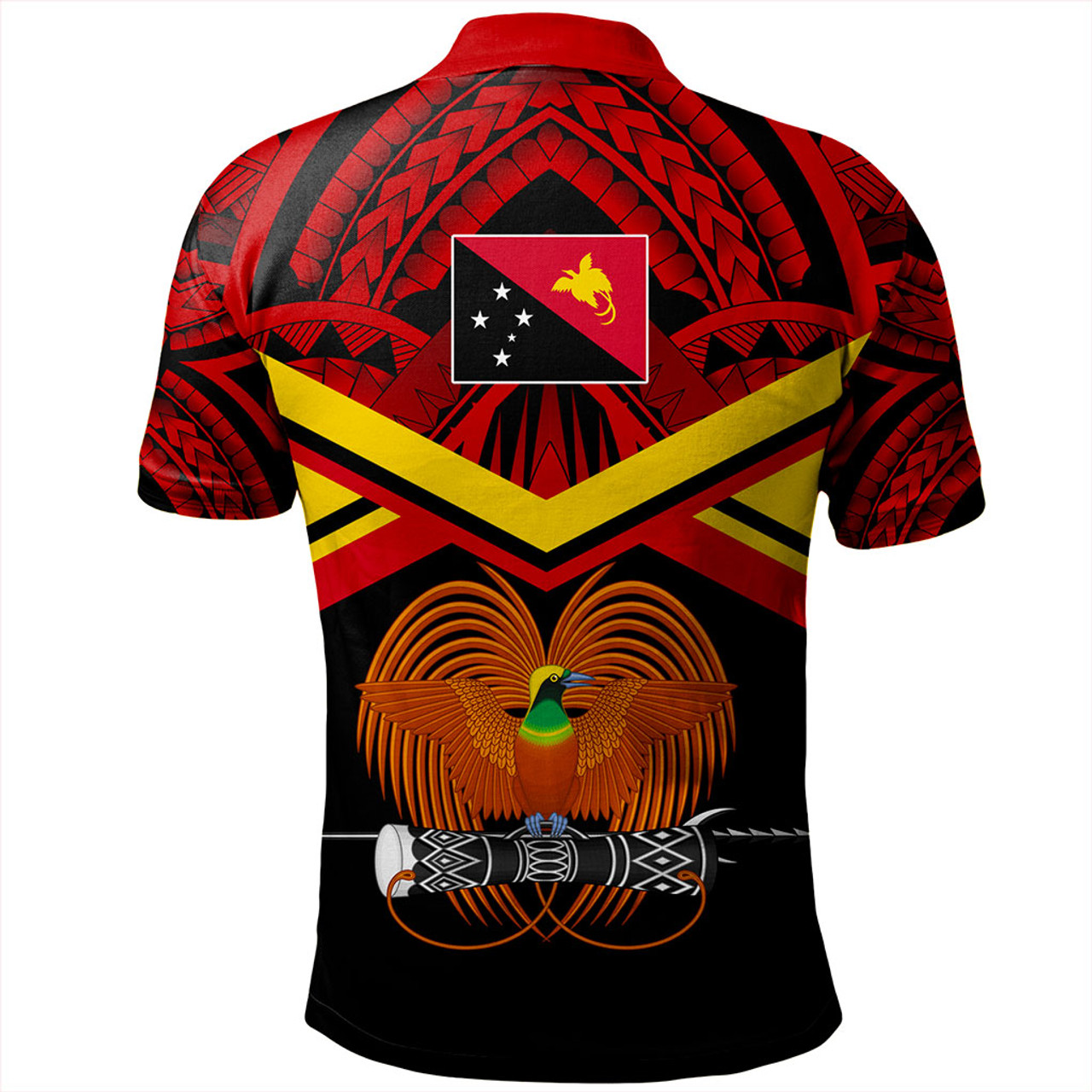 Papua New Guinea Polo Shirt Tribal Melanesia Special Style