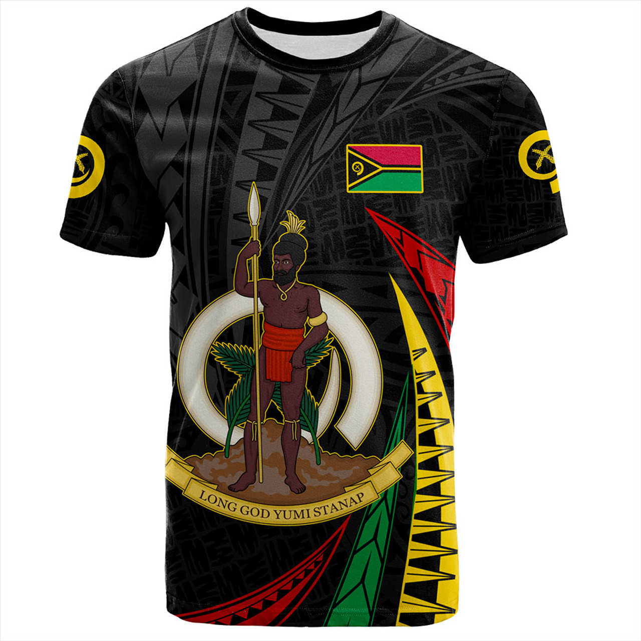 Vanuatu T-Shirt Melanesian Tribal Wave