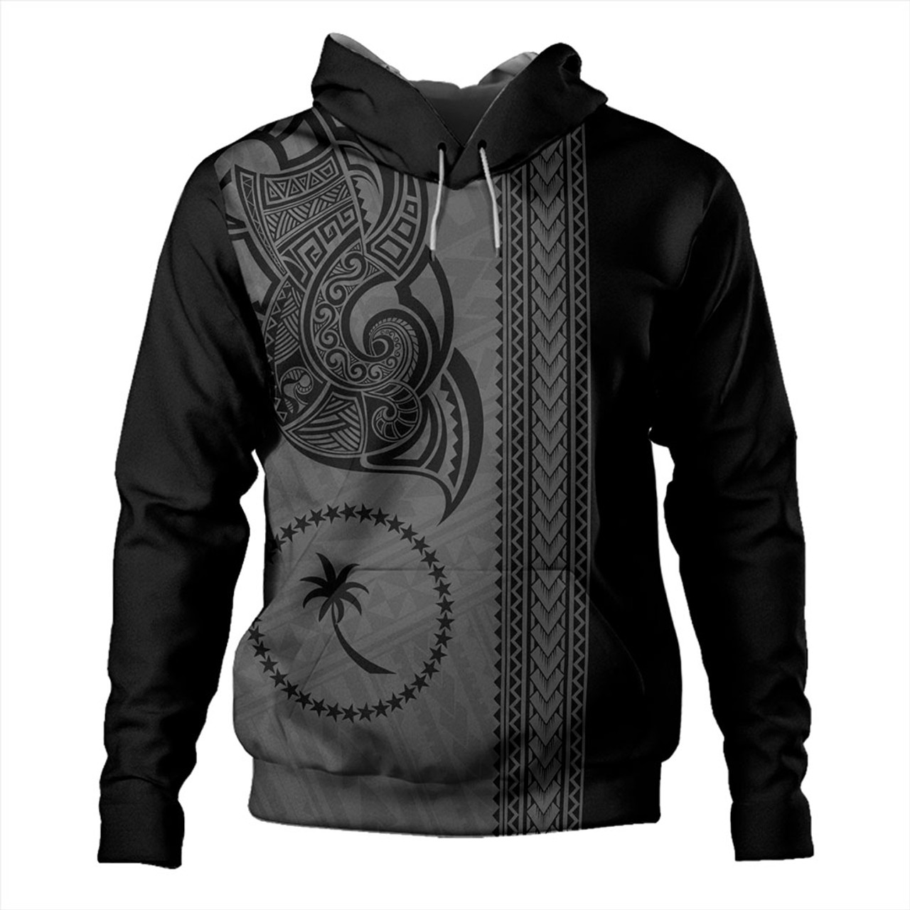 Chuuk State Hoodie Polynesia Coat Of Arms Tribal Tattoo