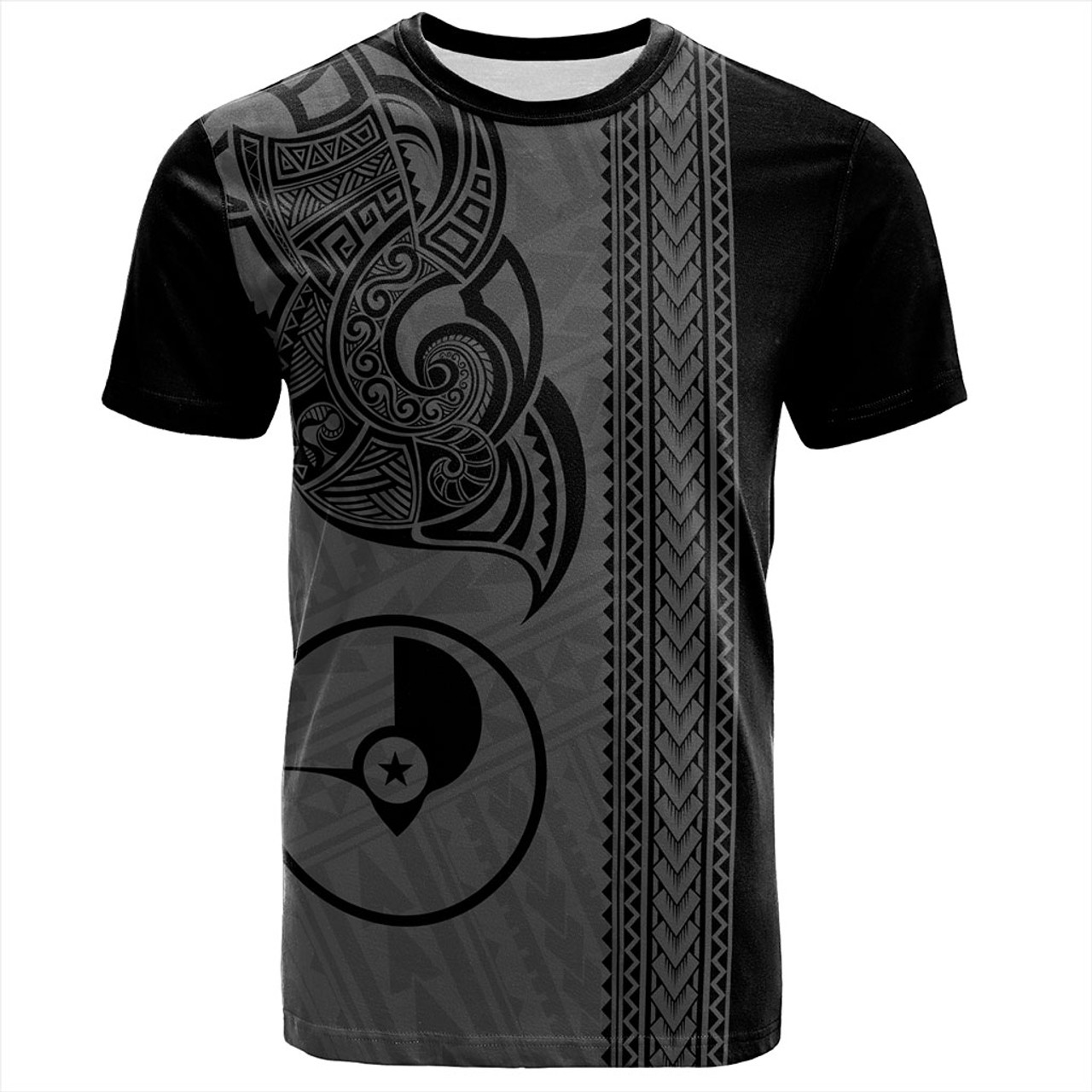 Yap State T-Shirt Polynesia Coat Of Arms Tribal Tattoo
