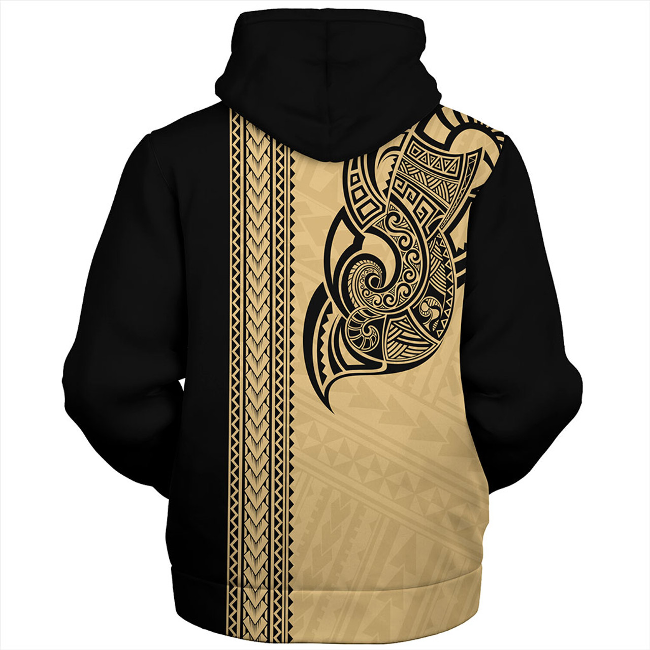 Yap State Sherpa Hoodie Polynesia Coat Of Arms Tribal Tattoo