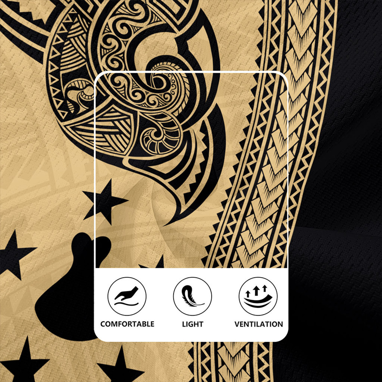 Austral Islands Rugby Jersey Polynesian Coat Of Arms Tribal Tattoo