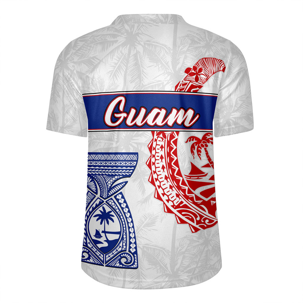 Guam Rugby Jersey Micronesian Hook And Latte Stone Tribal Classic