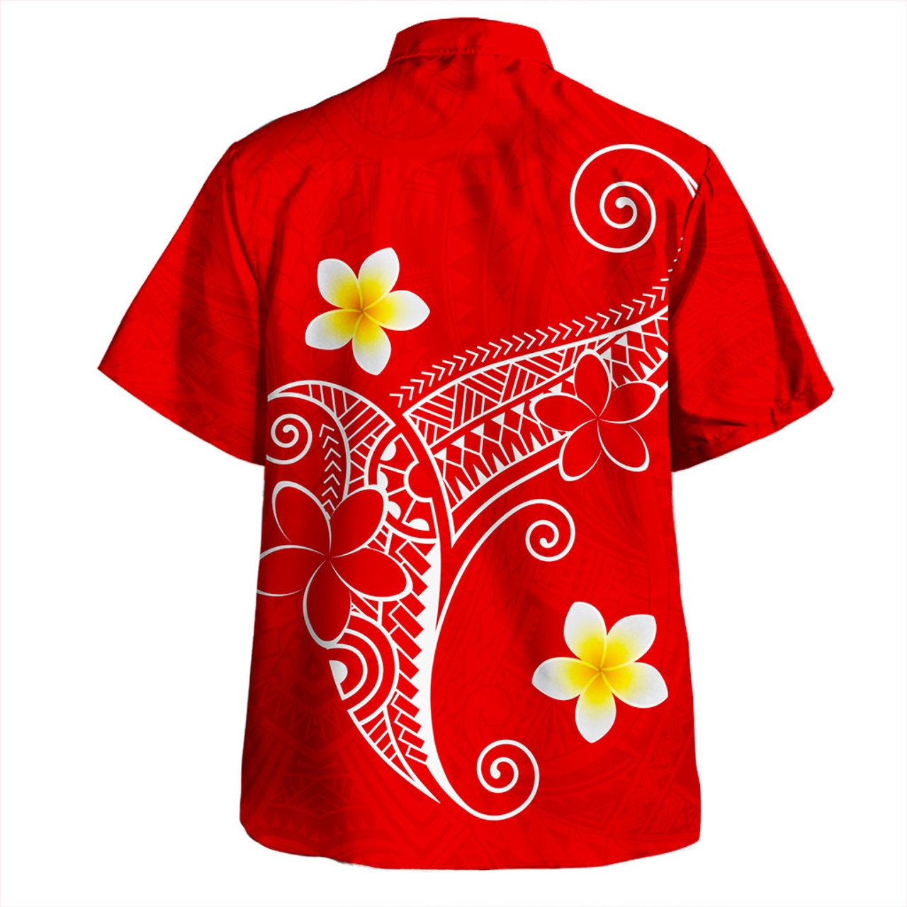 Cook Islands Hawaiian Shirt Polynesia Floral Tribal Ver.1