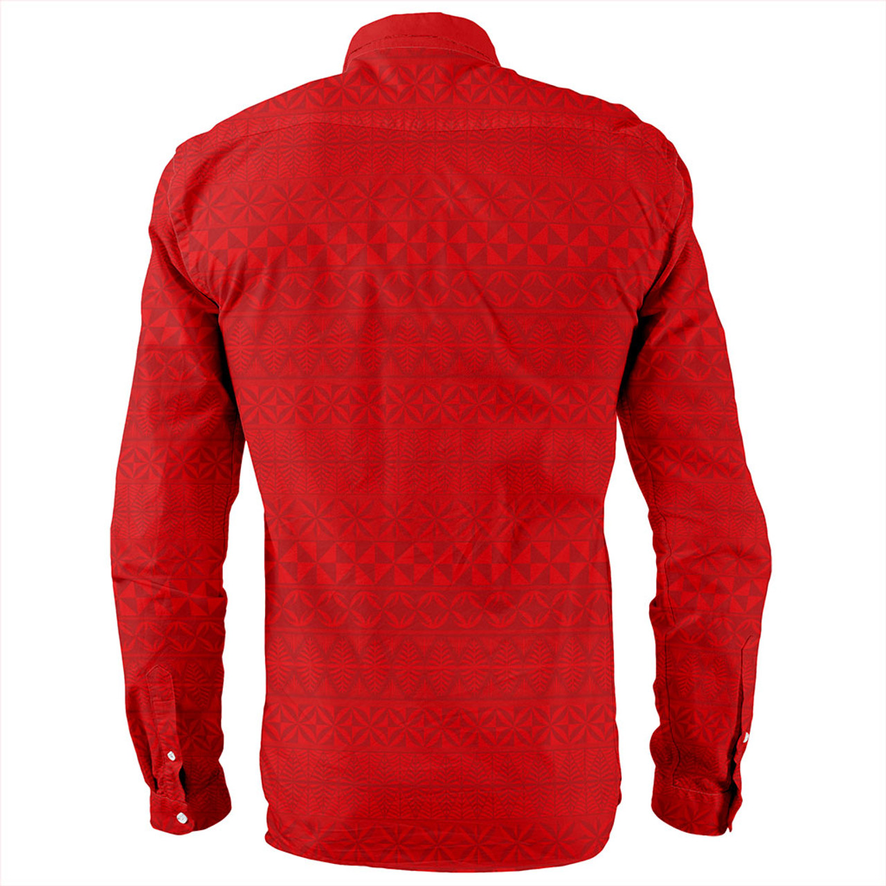 Tonga Long Sleeve Shirt Ngatu Crack Style Ver.1