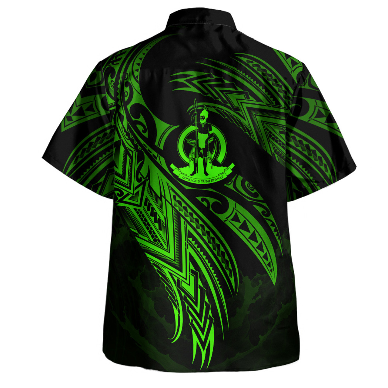 Vanuatu Custom Personalised Hawaiian Shirt Legend Color Version