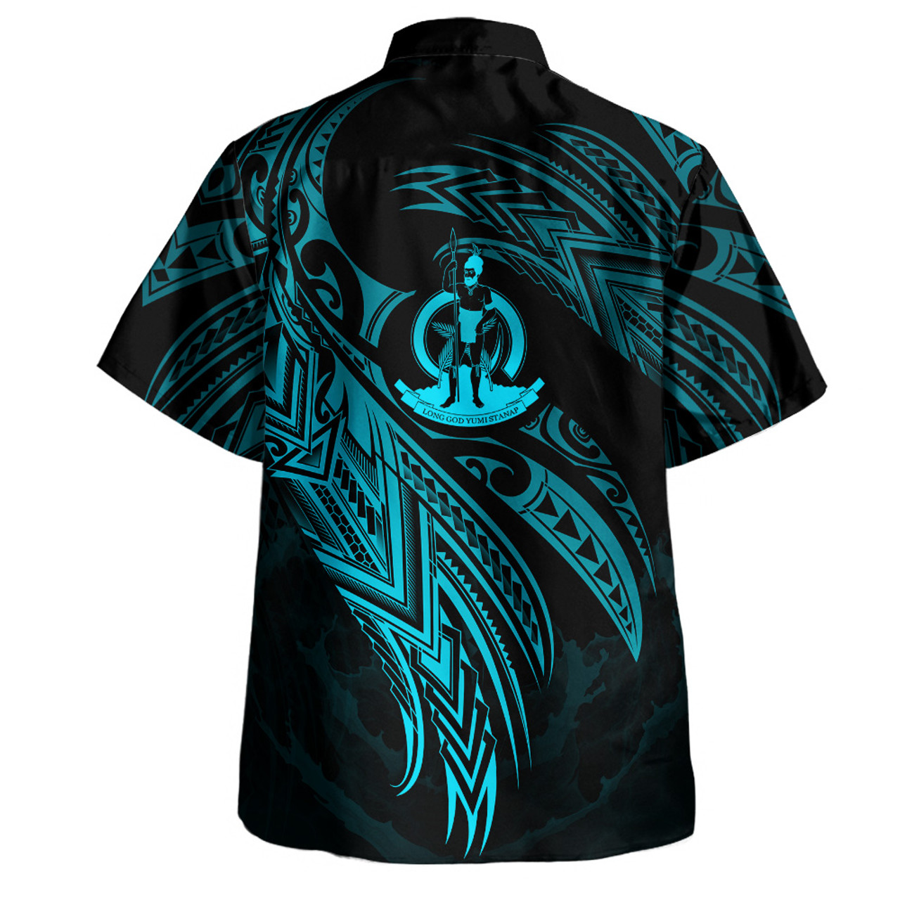 Vanuatu Custom Personalised Hawaiian Shirt Legend Color Version