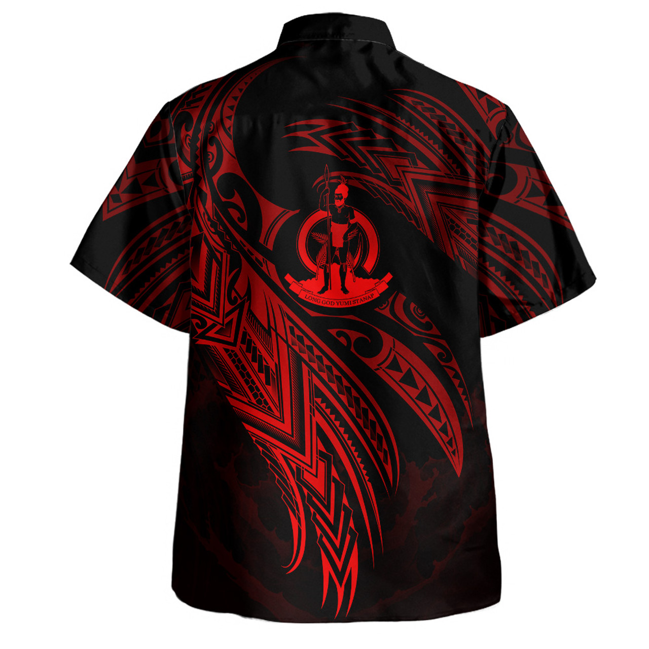Vanuatu Custom Personalised Hawaiian Shirt Legend Color Version