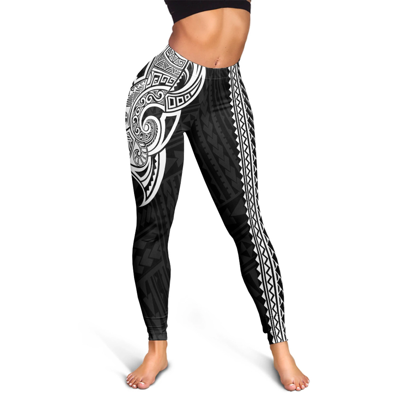 Hawaii Legging Tribal Tattoo Style