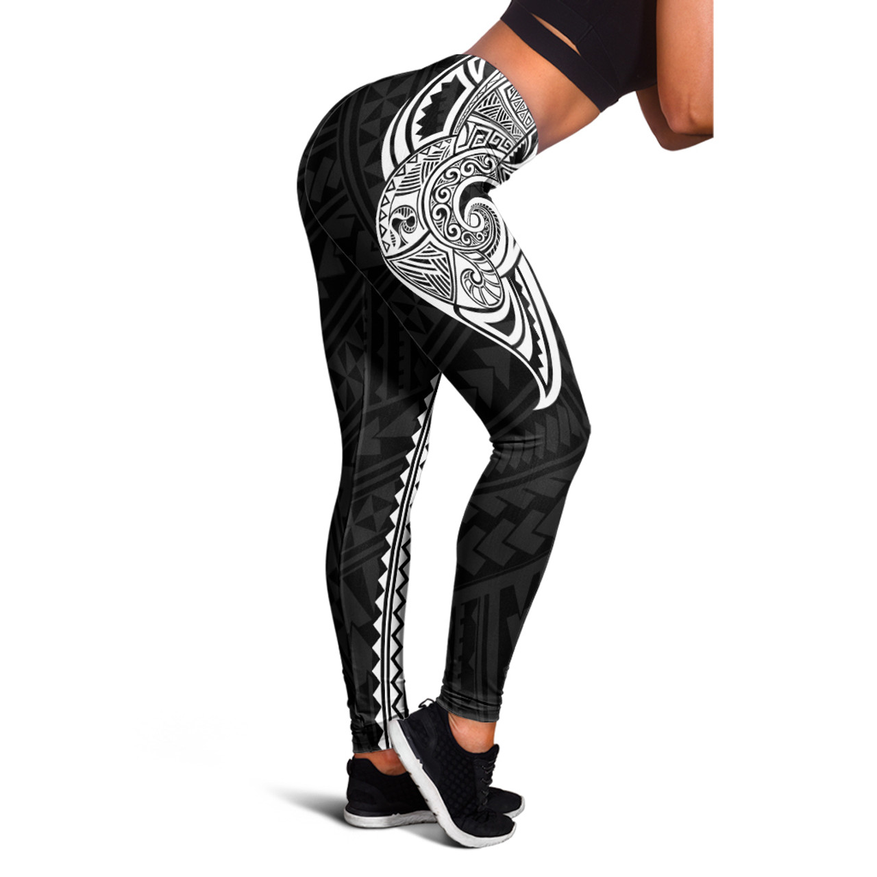 Hawaii Legging Tribal Tattoo Style