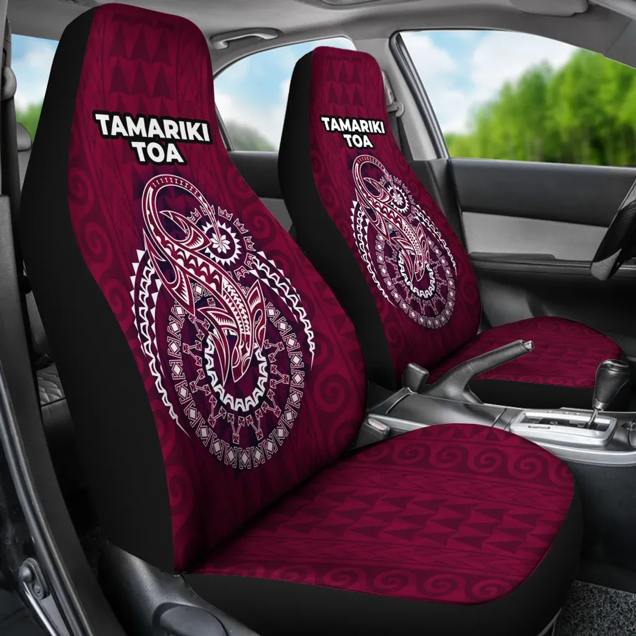 Cook Islands Tamariki Toa Car Seat Cover