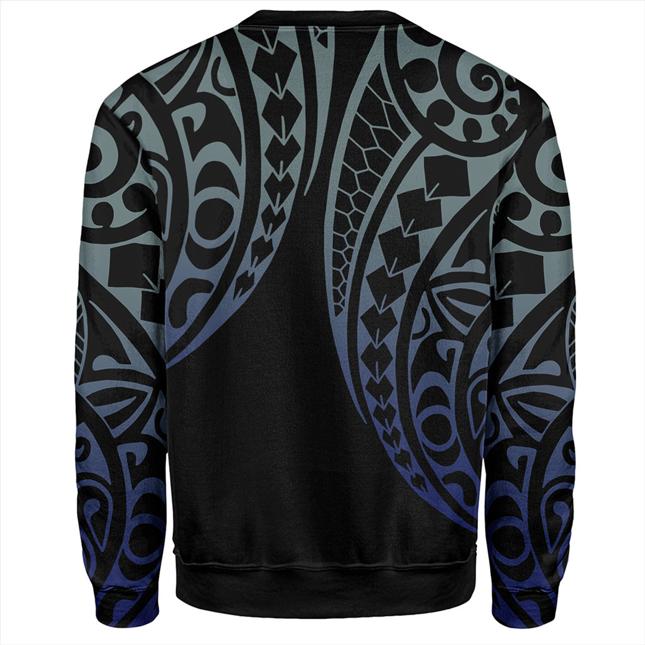 Hawaii Sweatshirt Polynesian Kakau Style Ver.1