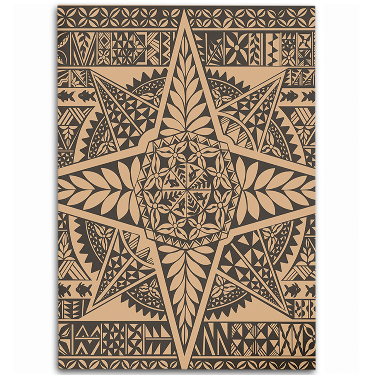 Tonga Area Rug Tonga Polynesian Tapa