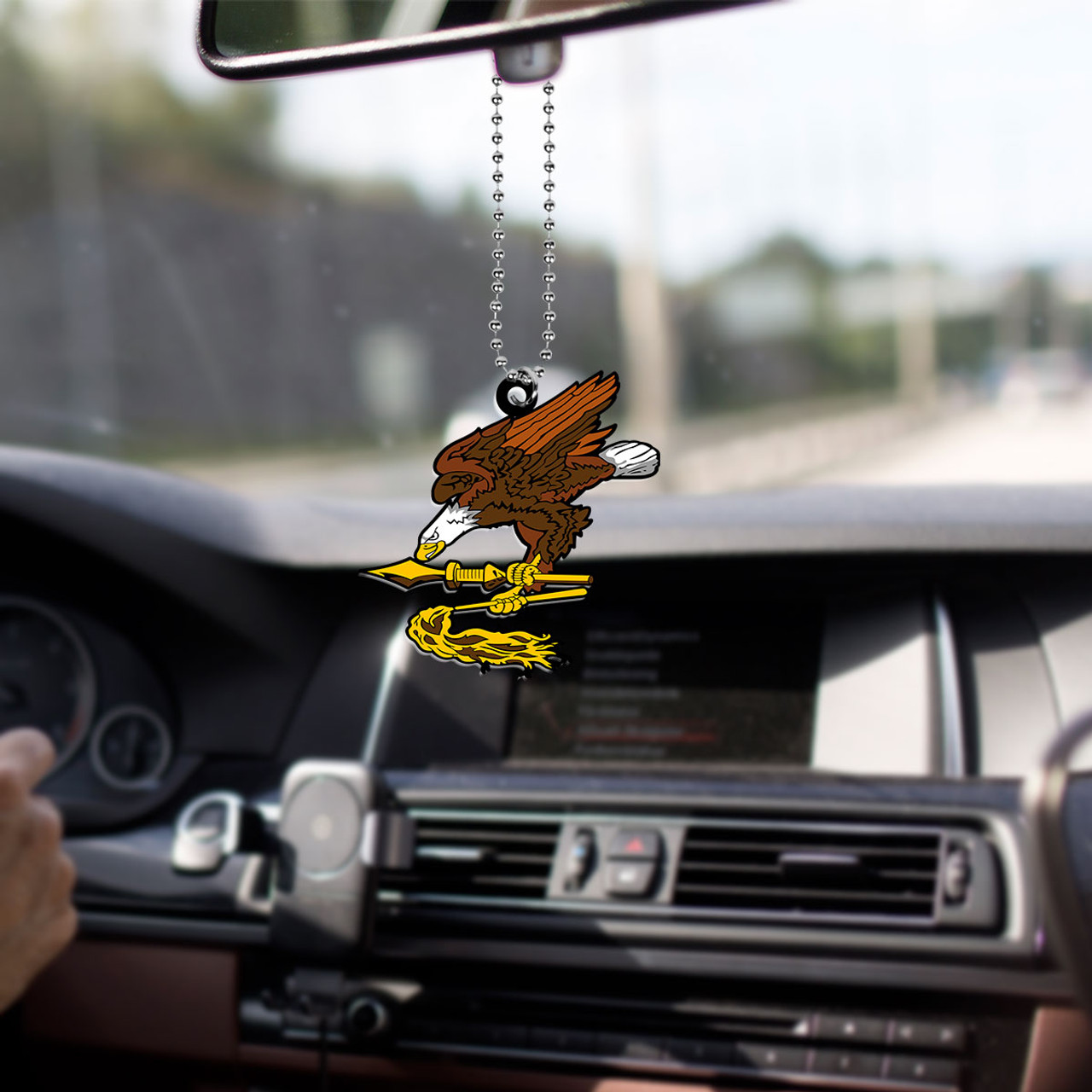American Samoa Car Hanging Ornament American Samoa Eagles