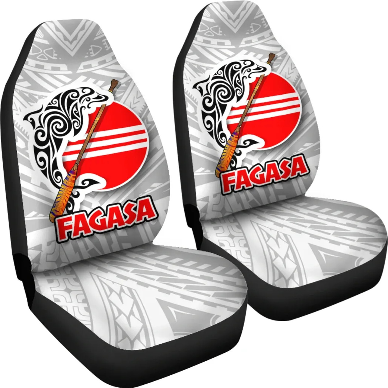 American Samoa Polynesian Car Seat Covers - Fagasa