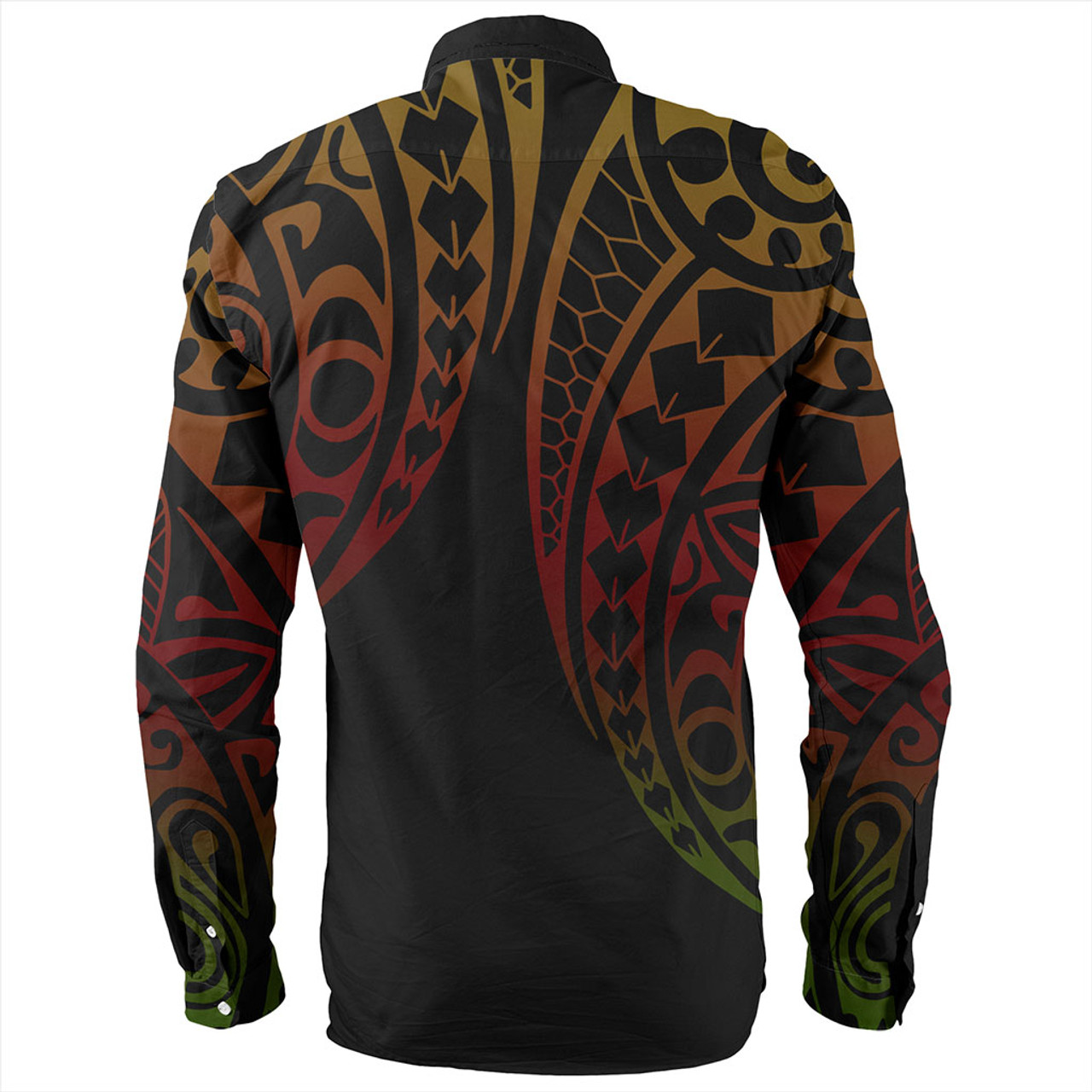 Federated States Of Micronesia Long Sleeve Shirt Kakau Style