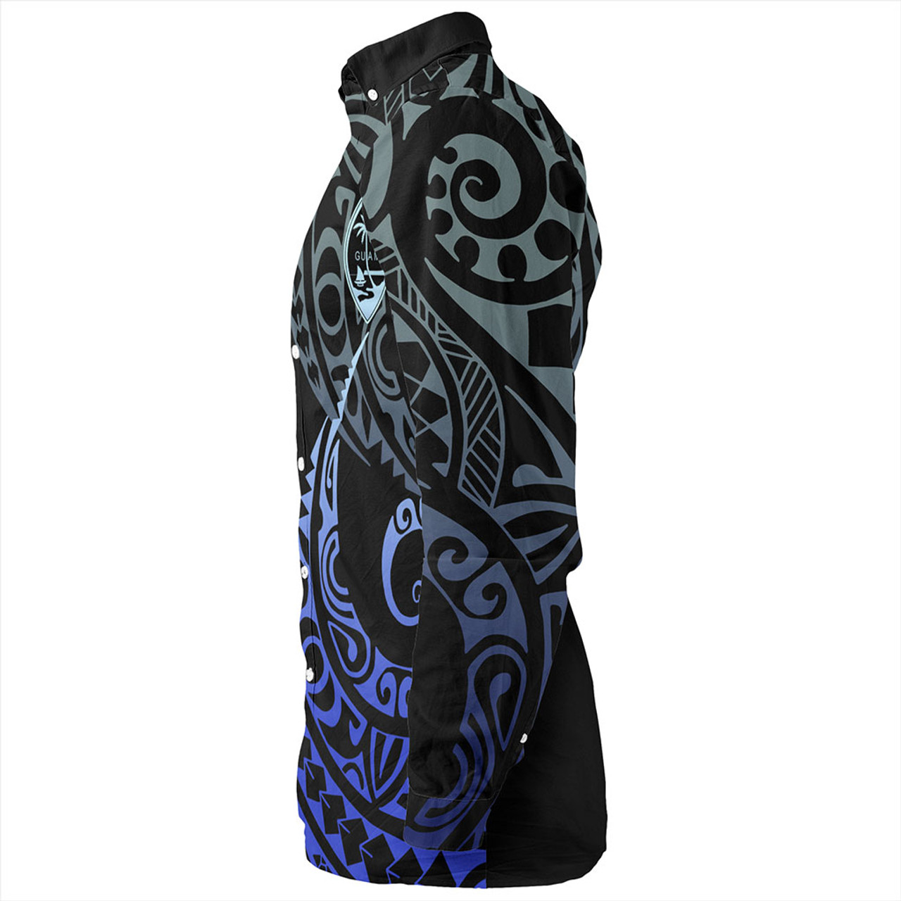 Guam Long Sleeve Shirt Kakau Style