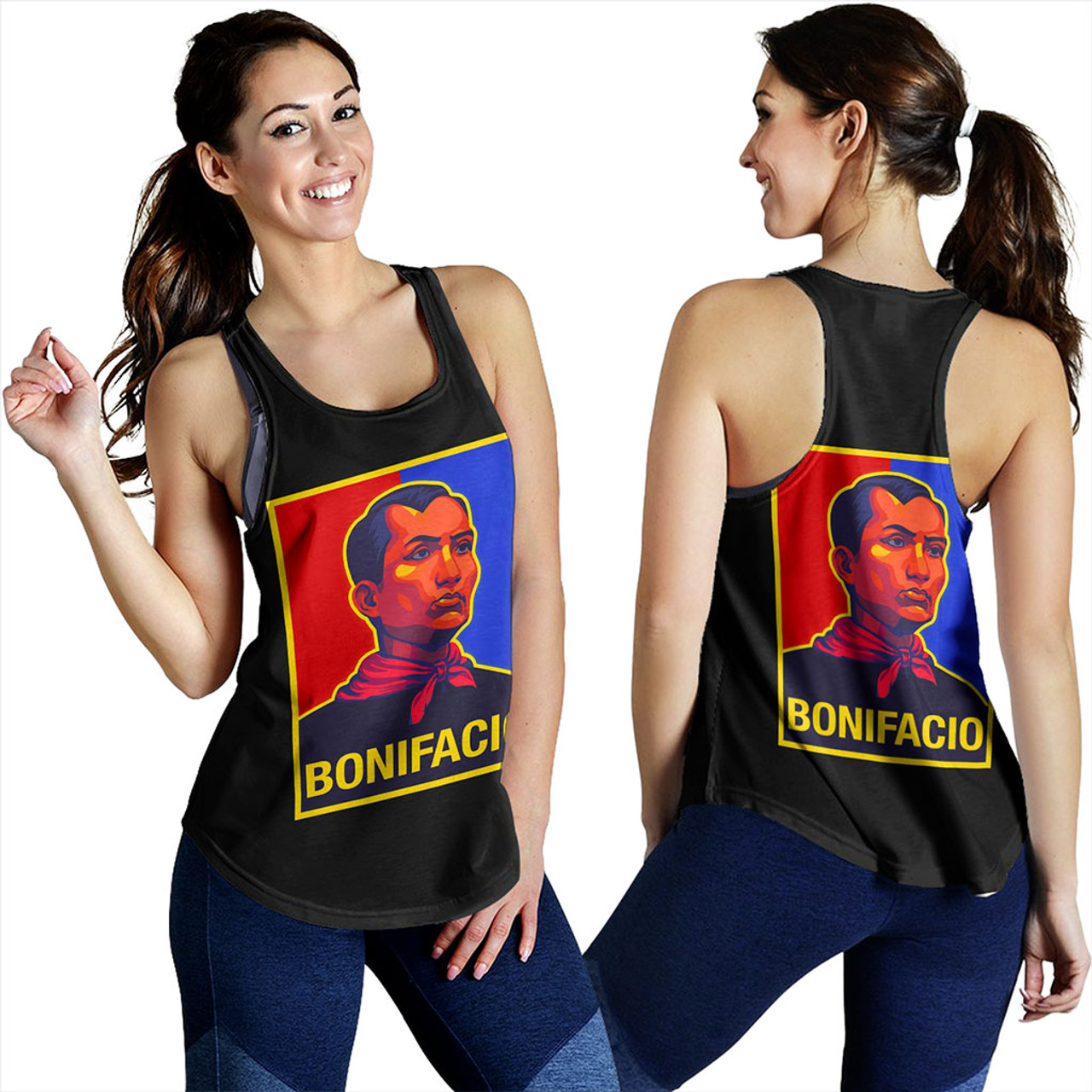 Philippines Filipinos Women Tank Bonifacio Day Holiday