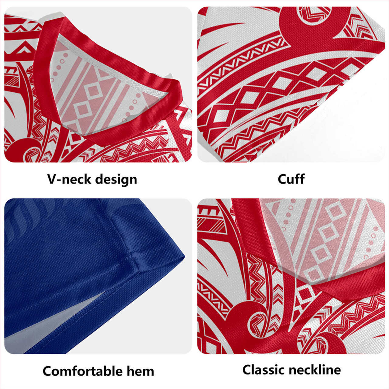 New Zealand Rugby Jersey Flag With Map And Maori Pattern