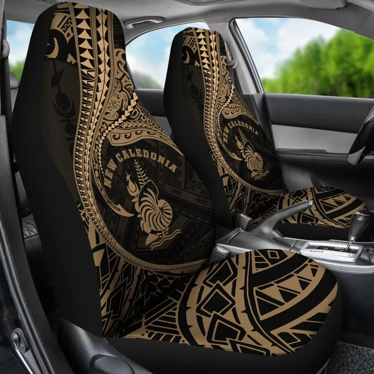 New Caledonia Car Seat Covers Kanaloa Tatau Gen NC (Gold)