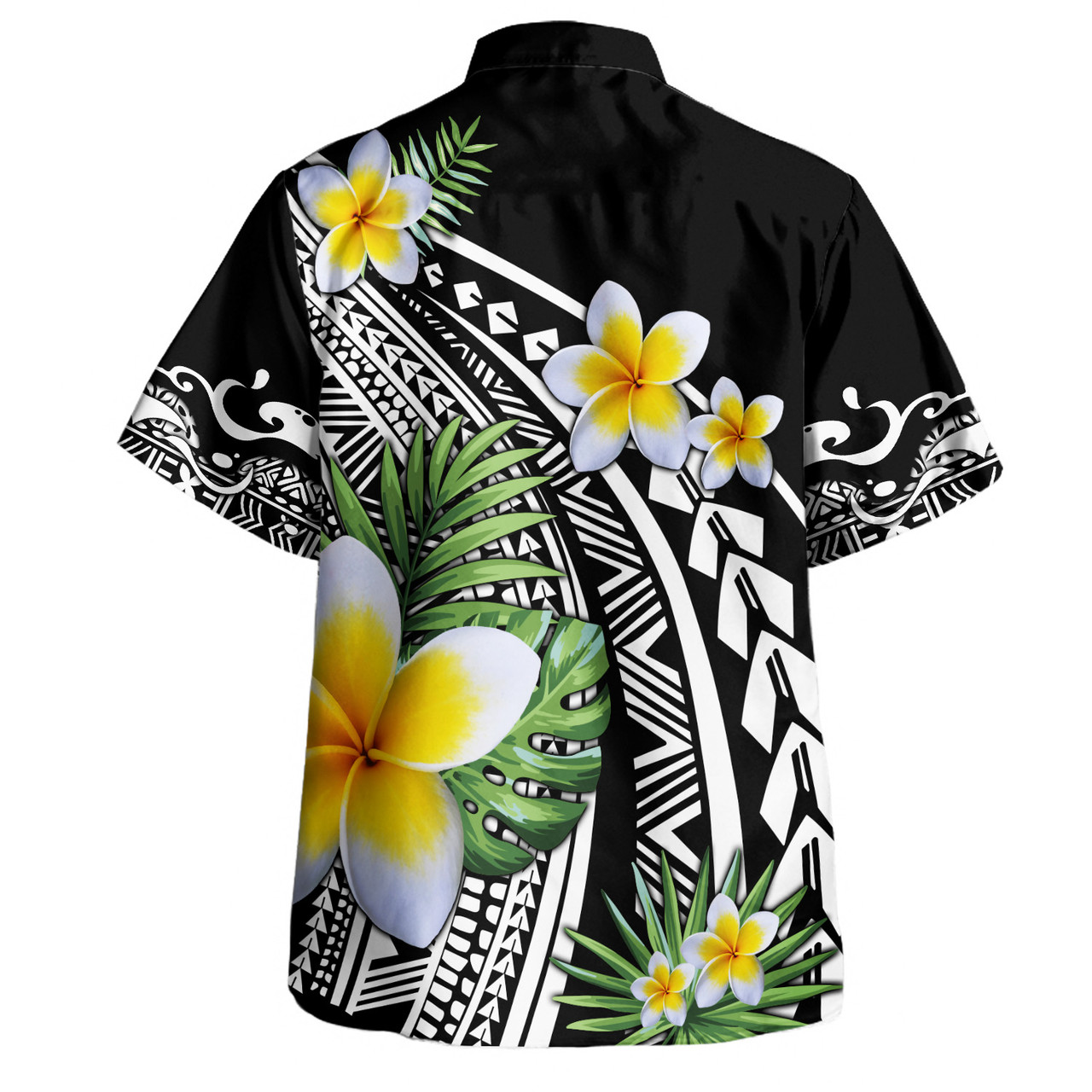 Hawaii Hawaiian Shirt Plumeria Polynesian Pattern2