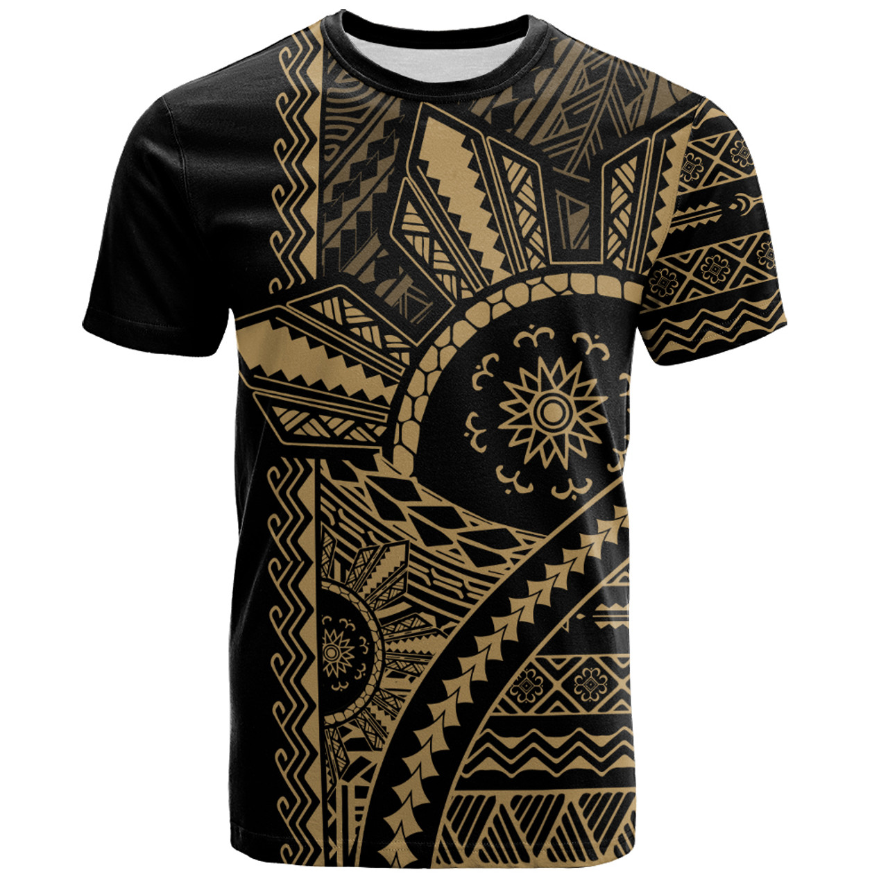 Philippines Filipinos T-Shirt Traditional Sun Batok Tattoo Design