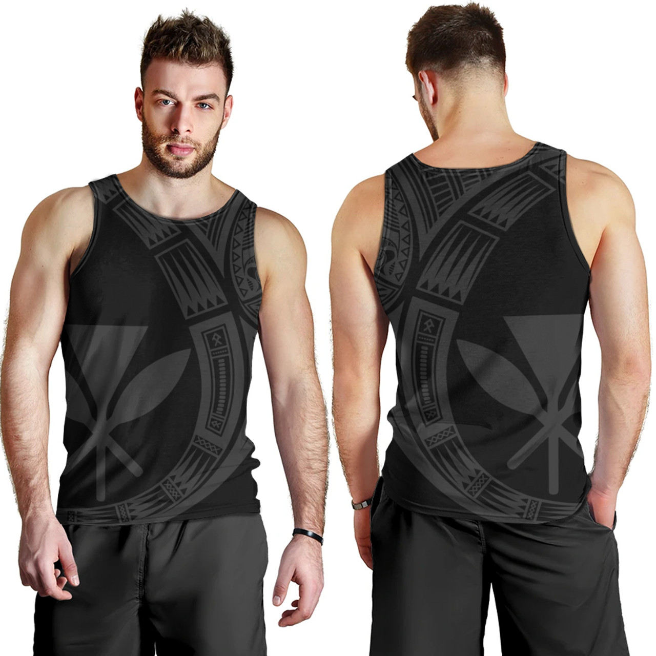 Hawaii Tank Top Polynesia Tribal Spirits Of Kanaka Seal
