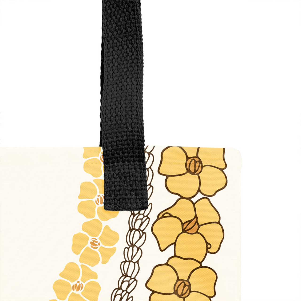 Hawaii Tote Bag Puakenikeni Lei Digital Style