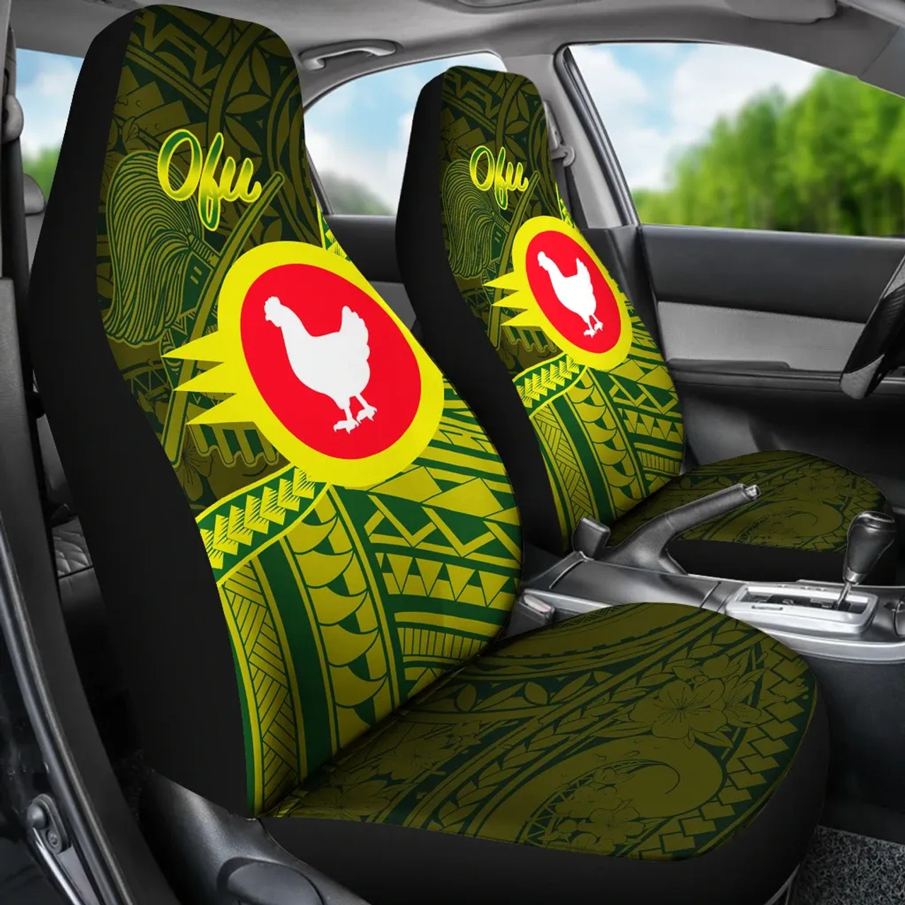 American Samoa Car Seat Covers - Manu'a Ofu Polynesian Patterns